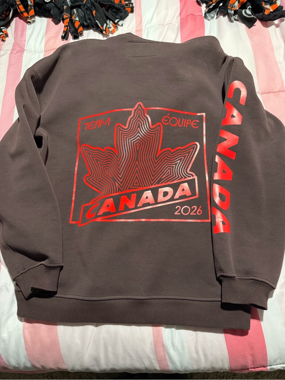 Woman’s Team Canada Big Cozy Ultra-Oversized Hoodie - Picture 2 of 7
